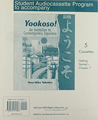 Yookoso An Invitation To Contemporary Japanese Pdf Magazines